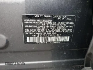 2024 Subaru Forester Premium z VIN JF2SKADC8RH431442, wystawiony jako Copart lot #51538045 z przebiegiem 5 072 mil mil oraz Szkoda całkowita • Salvage title. Historia ofert i sprzedaży dostępna na DreamBid. Obrazek 15.