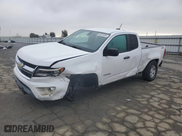 2015 Chevrolet Colorado 4WD WT with VIN 1GCHTAEA7F1158887, listed as a Copart auction lot 85815324 with 123,161 mi miles and Salvage Title. Bid and sale history available at DreamBid. Image 1.