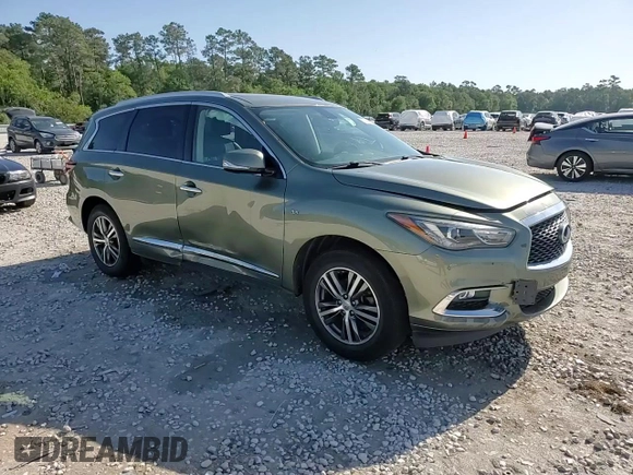2017 Infiniti QX60 with VIN 5N1DL0MN0HC516671, listed as a Copart auction lot 52248225 with 91,012 mi miles and Salvage Title. Bid and sale history available at carsss.com. Image 14.