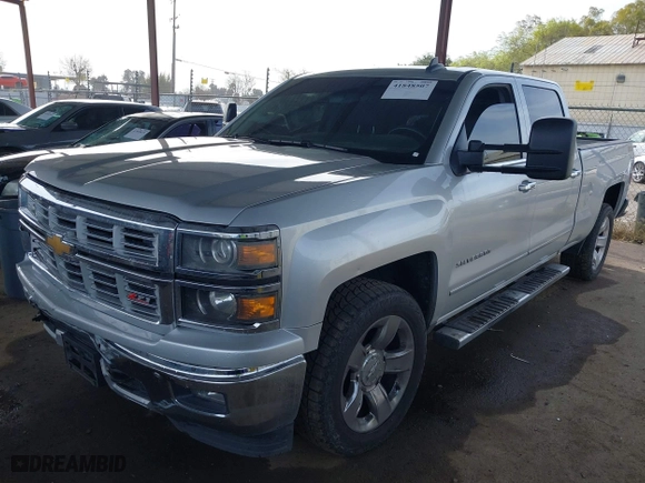 2015 Chevrolet Silverado 1500 LTZ with VIN 3GCUKSEJXFG528755, listed as a IAAI auction lot 41848507 with 120,645 mi miles. Bid and sale history available at carsss.com. Image 17.