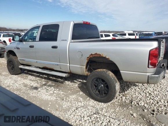 2007 Dodge 2500 SLT with VIN 3D7KS29A87G771098, listed as a Copart auction lot 46424395 with 173,070 mi miles and Clean Title. Bid and sale history available at DreamBid. Image 2.