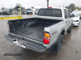 2001 Toyota Tacoma PreRunner with VIN 5TEGN92N01Z860253, listed as a IAAI auction lot 41556927 with 193,722 mi miles and . Bid and sale history available at DreamBid. Image 4.