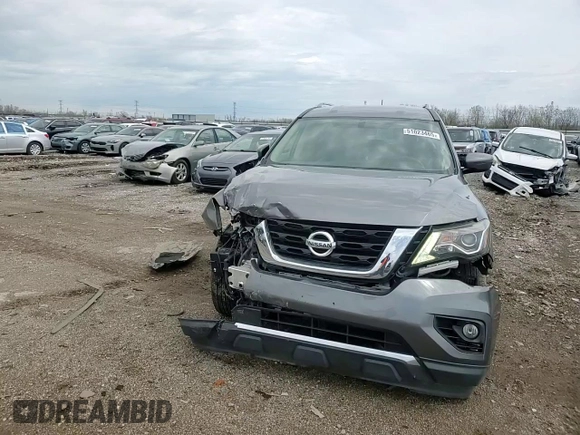 2018 Nissan Pathfinder SV with VIN 5N1DR2MNXJC629821, listed as a Copart auction lot 51023465 with 64,270 mi miles and Salvage Title. Bid and sale history available at carsss.com. Image 15.