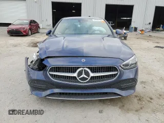 2024 Mercedes-Benz C 300 with VIN W1KAF4GB5RR233016, listed as a Copart auction lot 44930155 with 3,419 mi miles and Salvage Title. Bid and sale history available at carsss.com. Image 5.