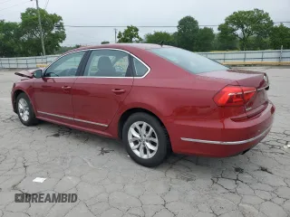 2016 Volkswagen Passat S with VIN 1VWAT7A32GC055505, listed as a Copart auction lot 56253215 with 129,238 mi miles and Salvage title. Bid and sale history available at DreamBid. Image 2.