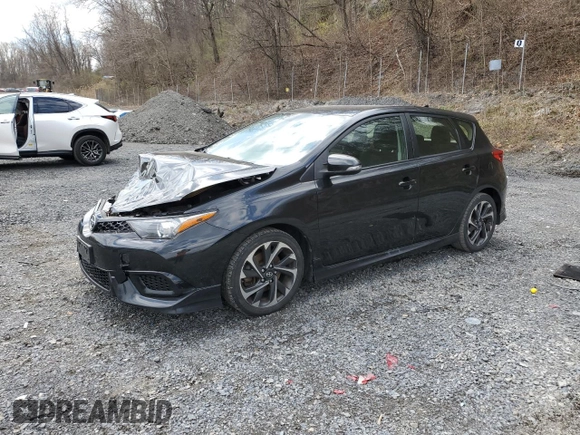 2016 Scion iM with VIN JTNKARJE5GJ521784, listed as a Copart auction lot 53122895 with 144,923 mi miles and Salvage Title. Bid and sale history available at carsss.com. Image 1.
