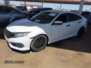 2017 Honda Civic EX-T with VIN 19XFC1F3XHE008442, listed as a IAAI auction lot 42004598 with 187,250 mi miles. Bid and sale history available at carsss.com. Image 17.