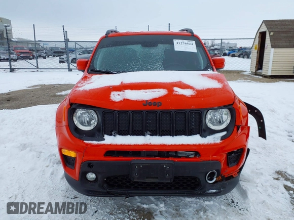 2020 Jeep Renegade Latitude with VIN ZACNJABB9LPL17388, listed as a IAAI auction lot 41276524 with 49,086 mi miles and . Bid and sale history available at DreamBid. Image 12.