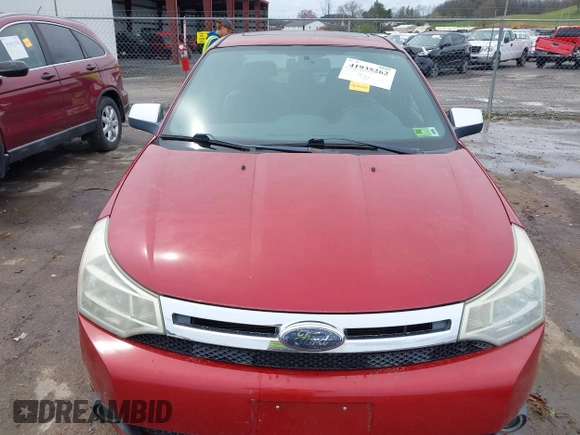 2009 Ford Focus SEL with VIN 1FAHP37N99W127184, listed as a IAAI auction lot 41935262 with 277,639 mi miles. Bid and sale history available at carsss.com. Image 6.