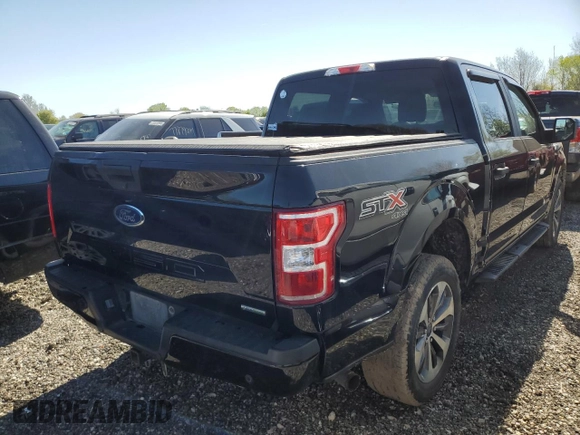2019 Ford F-150 XL with VIN 1FTEW1EP0KFA59467, listed as a Copart auction lot 55550395 with 90,752 mi miles and Clean title. Bid and sale history available at DreamBid. Image 3.