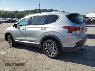 2023 Hyundai Santa Fe Hybrid Limited with VIN 5NMS5DA12PH018504, listed as a Copart auction lot 74368384 with 10,295 mi miles and Salvage Title. Bid and sale history available at carsss.com. Image 2.