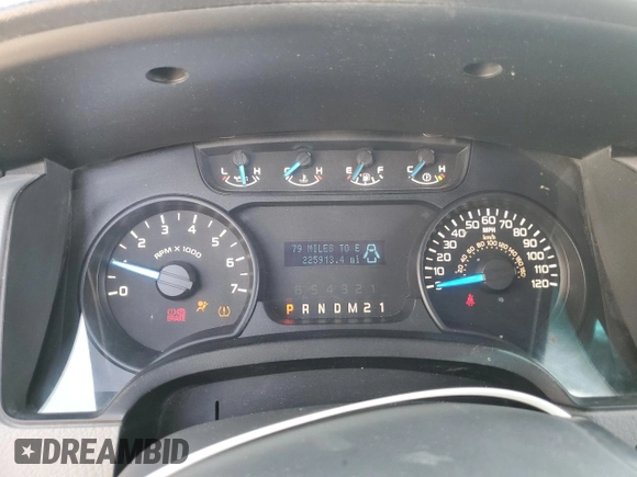 2013 Ford F-150 XL with VIN 1FTEX1CMXDFB04276, listed as a Copart auction lot 62396815 with 225,913 mi miles and Salvage title. Bid and sale history available at DreamBid. Image 9.