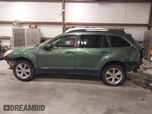 2013 Subaru Outback 2.5i Premium with VIN 4S4BRCCC0D1295764, listed as a IAAI auction lot 41295919 with 143,073 mi miles. Bid and sale history available at carsss.com. Image 14.