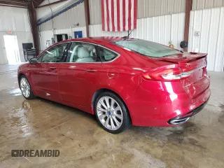 2017 Ford Fusion Titanium with VIN 3FA6P0D97HR186314, listed as a Copart auction lot 65326075 with 49,681 mi miles and Salvage title. Bid and sale history available at DreamBid. Image 2.