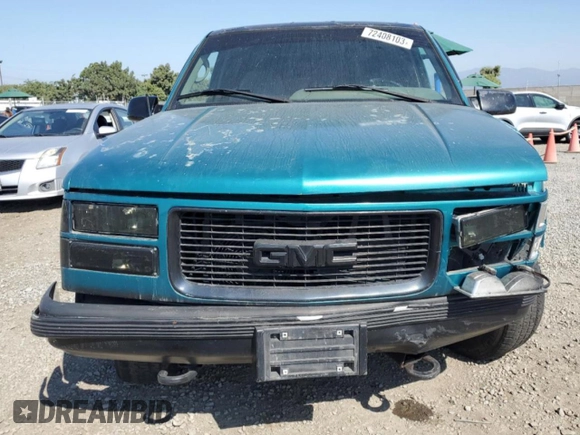 1995 GMC Sierra 1500 with VIN 1GTGC29N5SE541812, listed as a Copart auction lot 72408103 with 193,899 mi miles and Salvage Title. Bid and sale history available at DreamBid. Image 5.