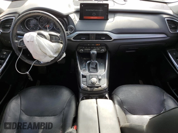 2020 Mazda CX-9 Touring with VIN JM3TCACY0L0421773, listed as a Copart auction lot 58373945 with 106,698 mi miles and Non repairable. Bid and sale history available at DreamBid. Image 8.