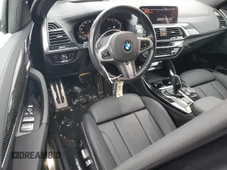 2021 BMW X4 M40i z VIN 5UX2V5C06M9F70459, wystawiony jako Copart lot #87397614 z przebiegiem 35 233 mil mil oraz Szkoda całkowita • Salvage title. Historia ofert i sprzedaży dostępna na DreamBid. Obrazek 8.