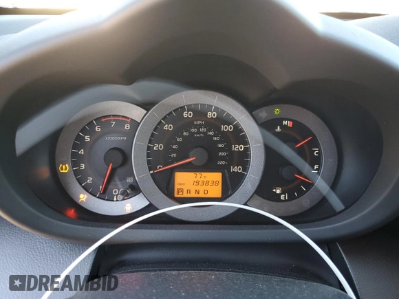 2009 Toyota RAV4 Sport with VIN JTMZF32V99D005221, listed as a Copart auction lot 88148215 with 193,838 mi miles and Salvage title. Bid and sale history available at DreamBid. Image 9.