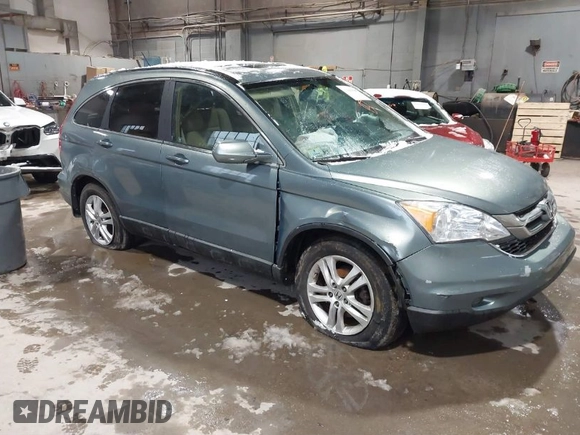 2011 Honda CR-V EX-L with VIN 5J6RE4H7XBL015490, listed as a IAAI auction lot 41490090 with 90,911 mi miles. Bid and sale history available at carsss.com. Image 1.