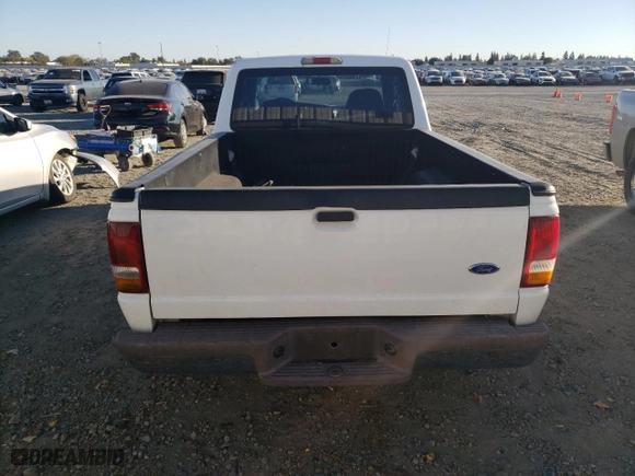 1995 Ford Ranger Splash with VIN 1FTCR14U4SPA97929, listed as a Copart auction lot 76972904 with 143,792 mi miles and Salvage Title. Bid and sale history available at carsss.com. Image 6.
