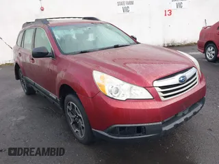 2011 Subaru Outback 2.5i with VIN 4S4BRBAC9B1429780, listed as a IAAI auction lot 41615811 with 184,289 mi miles. Bid and sale history available at carsss.com. Image 1.