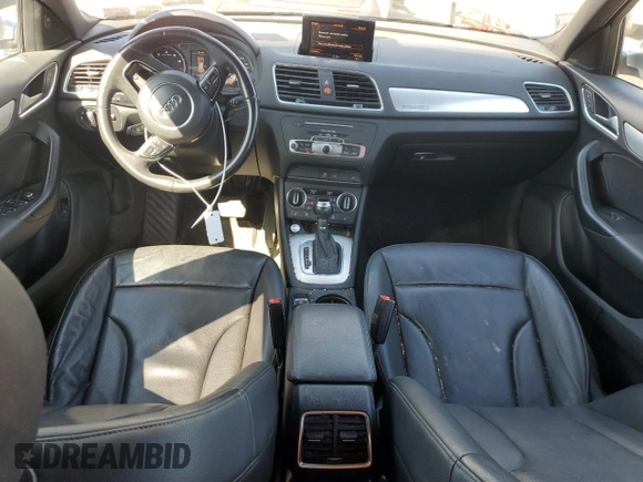 2016 Audi Q3 Premium Plus with VIN WA1EFCFS4GR020184, listed as a Copart auction lot 54449975 with 99,950 mi miles and Salvage Title. Bid and sale history available at carsss.com. Image 8.