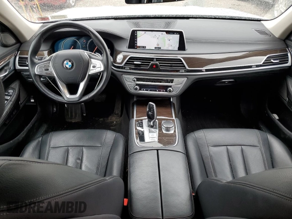2018 BMW 7 Series 740i xDrive with VIN WBA7E4C56JGV23835, listed as a Copart auction lot 55254573 with 103,713 mi miles. Bid and sale history available at carsss.com. Image 8.