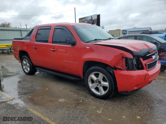 2009 Chevrolet Avalanche LT w/2LT with VIN 3GNFK22039G185786, listed as a Copart auction lot 80861164 with 194,759 mi miles and Salvage Title. Bid and sale history available at carsss.com. Image 4.