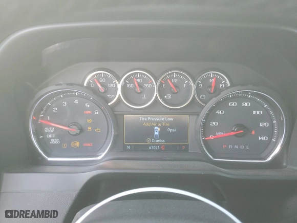 2019 Chevrolet Silverado 1500 LT with VIN 3GCPWCEK1KG234624, listed as a Copart auction lot 84559264 with 61,021 mi miles and Salvage Title. Bid and sale history available at carsss.com. Image 9.