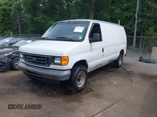 2007 Ford Econoline Cargo Commercial with VIN 1FTNE24L87DA53023, listed as a IAAI auction lot 42457310 with Not provided miles and . Bid and sale history available at DreamBid. Image 2.
