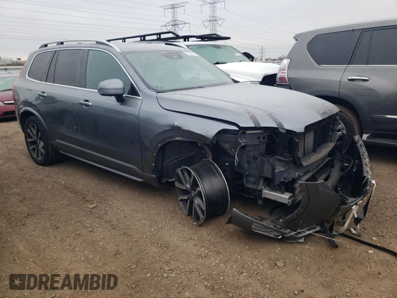 2018 Volvo XC90 Momentum z VIN YV4102PKXJ1361851, wystawiony jako Copart lot #82189234 z przebiegiem Nie podano mil oraz Szkoda całkowita • Salvage title. Historia ofert i sprzedaży dostępna na DreamBid. Obrazek 4.