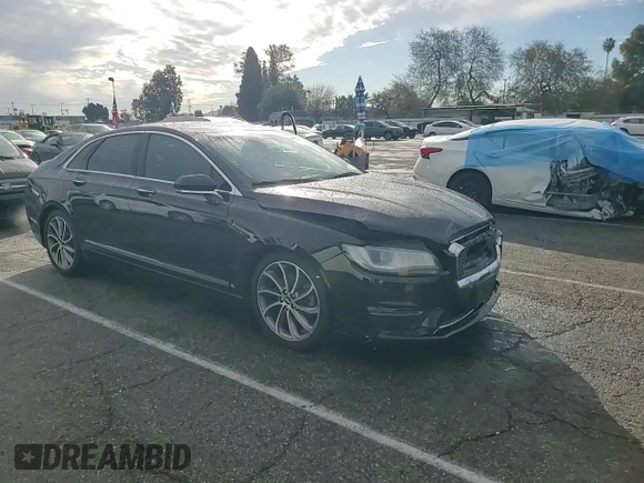 2019 Lincoln MKZ Reserve I with VIN 3LN6L5C93KR602348, listed as a Copart auction lot 42634335 with 106,182 mi miles and Salvage title. Bid and sale history available at DreamBid. Image 11.