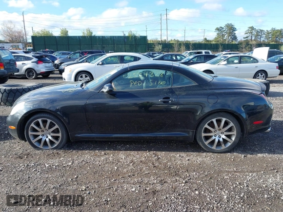 2002 Lexus SC with VIN JTHFN48Y220015436, listed as a IAAI auction lot 42142448 with Not Provided miles. Bid and sale history available at carsss.com. Image 13.