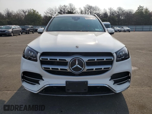 2023 Mercedes-Benz GLS 450 with VIN 4JGFF5KE7PA962374, listed as a Copart auction lot 65884414 with 35,091 mi miles and Salvage Title. Bid and sale history available at DreamBid. Image 5.