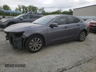 2018 Acura TLX with VIN 19UUB1F37JA005826, listed as a Copart auction lot 54002605 with 127,610 mi miles and Clean title. Bid and sale history available at DreamBid. Image 1.