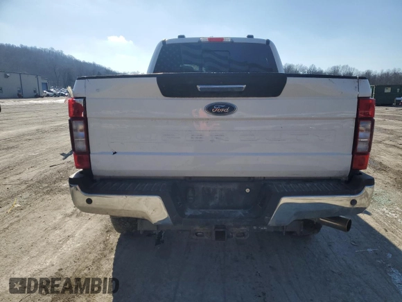 2021 Ford Super Duty F-250 SRW XL with VIN 1FT7W2BN6MEC58310, listed as a Copart auction lot 44895525 with 39,232 mi miles and Salvage Title. Bid and sale history available at carsss.com. Image 6.
