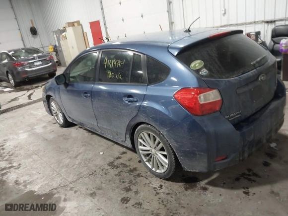 2012 Subaru Impreza Wagon 2.0i Premium with VIN JF1GPAD65CH231874, listed as a IAAI auction lot 41339364 with 115,401 mi miles. Bid and sale history available at carsss.com. Image 3.