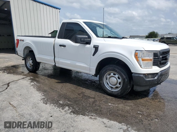 2022 Ford F-150 XL with VIN 1FTMF1EB2NKE16983, listed as a Copart auction lot 60933255 with Not provided miles and Salvage title. Bid and sale history available at DreamBid. Image 4.