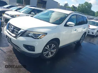 2017 Nissan Pathfinder SV with VIN 5N1DR2MM9HC615605, listed as a IAAI auction lot 42245107 with 112,536 mi miles and . Bid and sale history available at DreamBid. Image 17.