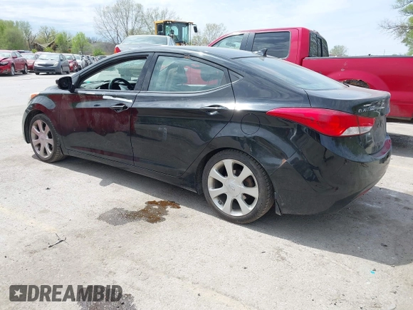 2013 Hyundai Elantra GLS z VIN KMHDH4AEXDU748440, wystawiony jako IAAI lot #42032398 z przebiegiem 146 636 mil mil oraz . Historia ofert i sprzedaży dostępna na DreamBid. Obrazek 3.