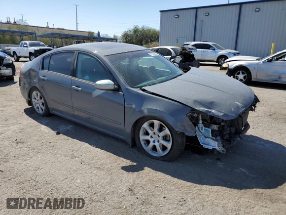 2008 Nissan Maxima 3.5 SL with VIN 1N4BA41EX8C836860, listed as a Copart auction lot 73233824 with 0 mi miles and Salvage Title. Bid and sale history available at carsss.com. Image 4.