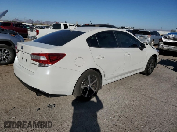 2023 Subaru Impreza Premium with VIN 4S3GKAD6XP3600515, listed as a Copart auction lot 43588575 with 5,059 mi miles and Salvage title. Bid and sale history available at DreamBid. Image 3.
