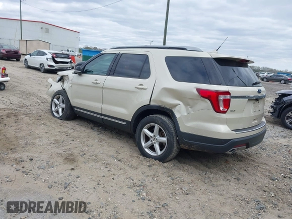 2018 Ford Explorer XLT with VIN 1FM5K7D8XJGA23931, listed as a IAAI auction lot 41845181 with 38,059 mi miles and . Bid and sale history available at DreamBid. Image 3.