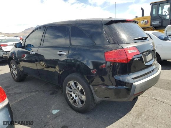 2007 Acura MDX Tech/Entertainment Pkg with VIN 2HNYD284X7H544970, listed as a Copart auction lot 54203135 with 191,881 mi miles and Clean Title. Bid and sale history available at carsss.com. Image 2.