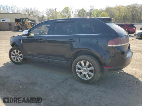 2007 Lincoln MKX with VIN 2LMDU88C07BJ16147, listed as a Copart auction lot 52795615 with 111,281 mi miles and Salvage title. Bid and sale history available at DreamBid. Image 2.