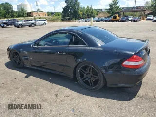 2006 Mercedes-Benz SL 500 with VIN WDBSK75F46F112958, listed as a Copart auction lot 66343425 with Not provided miles and Clean title. Bid and sale history available at DreamBid. Image 2.