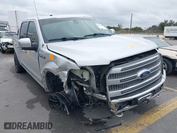 2017 Ford F-150 XL with VIN 1FTEW1EF7HFA25641, listed as a IAAI auction lot 41506644 with 106,098 mi miles. Bid and sale history available at carsss.com. Image 6.