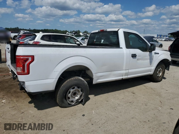 2016 Ford F-150 XL with VIN 1FTMF1C89GKD34212, listed as a Copart auction lot 52610635 with 0 mi miles and Clean Title. Bid and sale history available at carsss.com. Image 3.