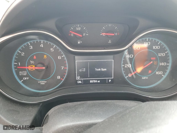 2016 Chevrolet Cruze LT with VIN 1G1BE5SM6G7284901, listed as a Copart auction lot 88597015 with 89,784 mi miles and Salvage Title. Bid and sale history available at carsss.com. Image 9.
