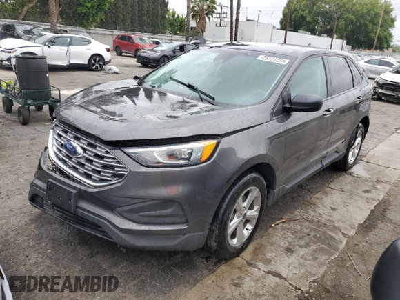 2019 Ford Edge SE with VIN 2FMPK3G96KBC51357, listed as a Copart auction lot 54580945 with 92,024 mi miles and Salvage title. Bid and sale history available at DreamBid. Image 1.